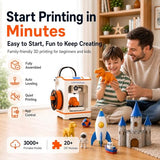 Entina Tina2C 3D Printer for Kids & Beginners, Fully Assembled Starter Mini 3D Printer