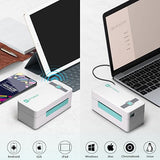 Shipping Label Printer, Bluetooth Thermal Label Printer 4x6 for Small Business and Shipping Packages