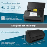 Wireless or USB High-Speed Cloud Enabled Invoices & Receipts Scanner, 100 Page Auto Document Feeder for Mac or PC