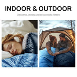 TANSTRIDER Sleeping Bags for Adults Cold Weather,3-4 Season 5lb Portable Sleeping Bag for Kids Girls Boys with Compression Sack,Camping Essentials Gear, Hiking,Travel,Backpacking,Outdoor & Indoor