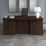 Bush Business Furniture Office 500 Executive Desk, 72W x 36D, Black Walnut