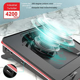 Powerful Turbo-Fan (4200 RPM) Laptop Cooling Pad with Infinitely Variable Speed