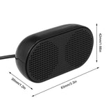 BXNSDFS Computer Speaker Plug & Play Portable USB-Powered Horn 3W Output for PC Laptops