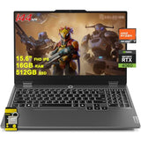 Lenovo LOQ Gaming Laptop 15.6" FHD IPS 144Hz (100% sRGB G-SYNC) AMD Octa-Core Ryzen 7 7435HS (Beats i7-12650H) 16GB RAM 512GB SSD GeForce RTX 4060 Backlit Nahimic Rapid Charge Win11 w/ICP Accessory