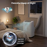 ZAFRO Portable Air Conditioners, 12000 BTU (8000 BTU SACC)