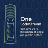 SodaStream - Terra Sparkling Water Maker | VALUE BUNDLE | CQC CO2 system | Includes 2x CO2 Cylinders, 3x 32 Fl Oz Dishwasher Safe Bottles, 2x Bubly Flavor Drops | Combine with Pepsi Flavors | White