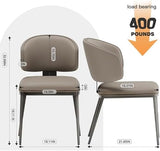 HaufChox Dining Chairs Modern High Backrest Comfortable, Fashion Upholstered Kitchen Chair