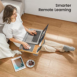 Totnz Lap Desk, Home Office Laptop Desk Fits up to 17 inches with Mouse Pad, Wrist Pad, Tablet