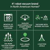 iRobot Roomba 205 DustCompactor Vac Robot Vacuum - Compacts Dirt Inside, No Emptying for 60 Days, Space Saving, No Dock Needed, Bagless, Intense Power-Lifting Suction, LiDAR Navigation, Multi-Surface