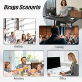 Modular Conference Table,Folding Conference Room Table with Wheels