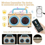 STEM Projects for Kids & Adults Age 8-12, Build Bluetooth Speaker Kit, DIY Crafts Science Experiment Electronics Sound Amplifier Set with LED Light, Birthday Gifts for Teens Boys 9 10 11 13 14 15 16
