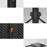 Laptop Stand for Bed, Foldable Lap Desk, Standing, Height Adjustable
