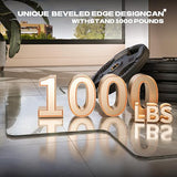 Glass Chair Mat with Polished Edge Clear Office Chair Mat, Glides Smoothly, Suitable for Carpet or Hardwood Floors