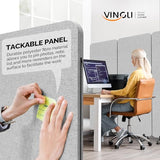 Room Divider Screen, Freestanding Privacy Partition Wall