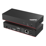 Universal Hybrid USB-C with USB-A Docking Station for Lenovo Laptop, 3 External Displays
