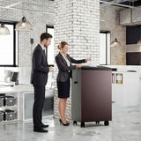 P-7 High Security Paper Shredder Heavy Duty(1 * 1.2mm), 5-Sheet Super Micro Cut, 11.9 Gallons Wastebasket