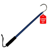 Rite Angler Aluminum Fishing Gaff Hook - Saltwater, Ice Fishing, Gig Pole, Flounder Frog Gigging Equipment, Fish Gaff Hook Holder for Outdoor Adventures - 3"