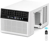 Antarctic Star 12,000 BTU Window Air Conditioners with 6 Modes 24H Timer, U-Shaped Air Condtioner Window Unit Cools up to 550 Sq.Ft, White