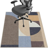 Chair Mat for Hardwood Floor,48"*36" Under Desk Mat for Home Office Leisure Time