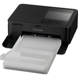 SELPHY CP1500 Compact Photo Printer | Black with 2 x KP-108IN Color Ink and Paper Set (3 Items