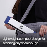 Portable Document Scanner - 300 dpi Digital, USB & Wireless, Duplex Feed with Feeder for Two-Sided Pages