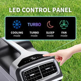 CIGREEN Portable Air Conditioner Air Conditioning Unit Tent Air Conditioner Air Portable AC for Outdoor Tent Camping RV Van Life and Home Use