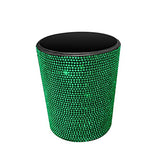 ihreesy Bling Car Garbage Trash Can,Glitter Diamond Trash Container