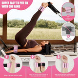Ankle Weights for Women Men Adjustable 1LB Wrist Weights Bracelet Set of 2 for Home Gym Weighted Bangles Wristbands Leg Arm Weights, Pink