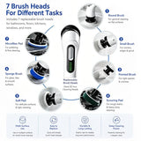 Highyes Electric Spin Scrubber for Bathroom