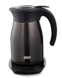 Dash Insulated Electric Kettle, 1.7L Stainless Steel Tea Kettle with Temperature Control, Keep Warm, Digital Display, Cool-Touch Exterior, Hot Water for Tea & Coffee, 1500W