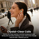 NC9 Hybrid Active Noise Cancelling Wireless Earbuds, 6 Mics ENC Clear Call, IPX8 Waterproof