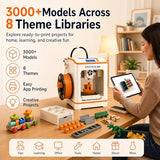 Entina Tina2C 3D Printer for Kids & Beginners, Fully Assembled Starter Mini 3D Printer