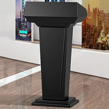 EliteBloom Lectern Podium Stand, Podium Wood Stand Podium Stand Professional Presentation Lecterns & Podiums, Home Commercial Restaurant Pulpit Podiums