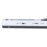 Portable Scanner, 900 DPI Handheld Photo Scanner for A4 Documents, JPG PDF Format (Silver) Gugxiom