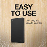 Seagate Portable 2TB External Hard Drive HDD — USB 3.0 for PC, Mac, PlayStation