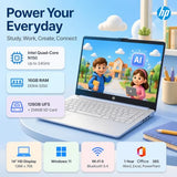 HP 14-inch Laptop Ultra Light - 1-Y Office 365, Long Battery Life, Wi-Fi 6