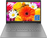 HP 14" HD Chromebook Laptop for Students, Intel Quad-Core N4120(> N4020), 4GB RAM, 64GB eMMC, WiFi, Webcam