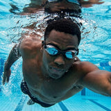 YEBINGLING Swim Goggles with Anti-Fog, Anti-UV Lenses, No Leaking, Clear Vision for Adults Men Women Youth (black)