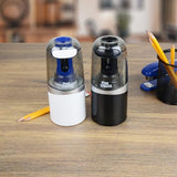 Westcott 17793 iPoint Stratus Electric Pencil Sharpener with Titanium-Bonded Blades and Pop-Top
