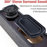 3.5mm Aux Connection, USB Powered PC Speakers for Desktop Monitor, Laptop, Tablets