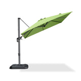 PURPLE LEAF Outdoor Umbrella 8' x 8' Square Sun Protection Apple Green