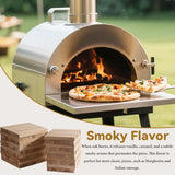 OakCookWood Pizza Oven Wood, 19 Lbs 6 Inch Oak for Ooni, Gozney, Solo Stove