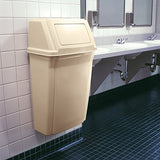 Rubbermaid Commercial Products Profile Wall Mount Trash/Garbage Can/Bin, 15 GAL