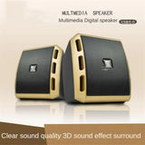 NJJOWRQ Portable Speakers with Mini Diaphragm for Computers and Laptops Desktop(D)