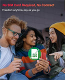 GlocalMe Red Numen Air 5G Mobile Hotspot, Portable WiFi Hotspot for Travel in 200+ Countries, Ultra High Speed Hotspot Device with Speed Up to 2.5Gbps, No SIM Card Required, 16 Connected Devices