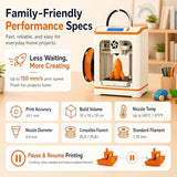 Entina Tina2C 3D Printer for Kids & Beginners, Fully Assembled Starter Mini 3D Printer