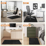 HomeMall Office Chair Mat for Hardwood and Tile Floor, Computer Chair Mat, Slate Black(48"x36")