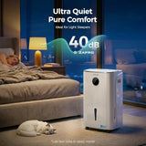 ZAFRO 7500 Sq.Ft Dehumidifier for Basement, Max 150 Pints/Day, Energy Star