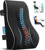 Lumbar Support Pillow for Office Chair, Office Home Essentials,Gifts for Mom,Dad, Back Support Pillow