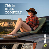 Klymit Klymaloft Lofted Inflatable Sleeping Pad for Camping With Memory Foam, Ultra-Thick Hiking and Backpacking Air Bed, 5 Inch Thick, Regular